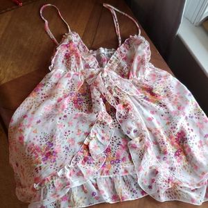 NWOT Victoria's Secret open front babydoll